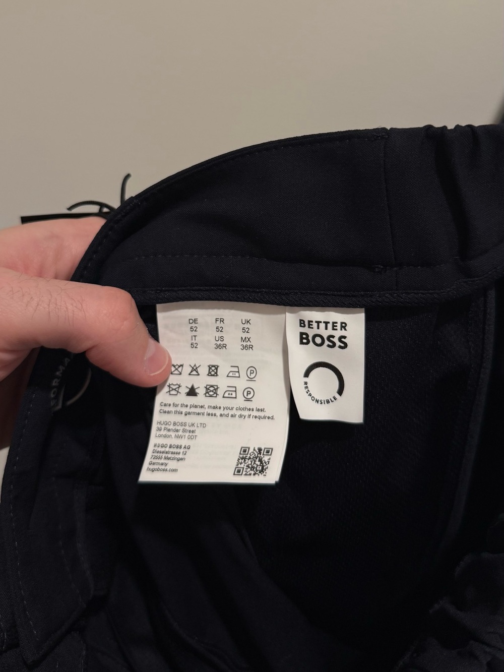 Hugo Boss P-Genius Slim Fit Suit Pants - Picture 5 of 7